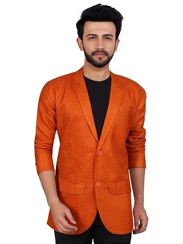 Uformel Orange Blazer