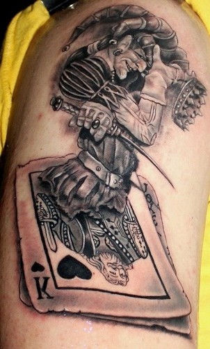 Royal King og Joker Tattoo