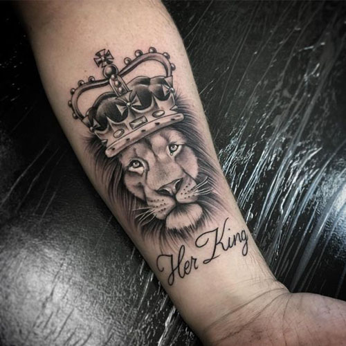 Bedste King Tattoo