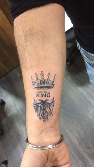 A legjobb király tetoválás minták