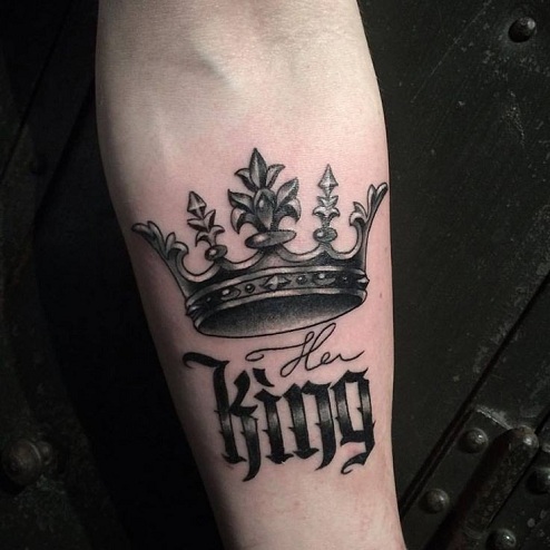 Hendes King Tattoo Design