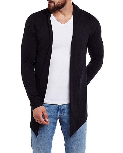 Herre bomulds cardigan