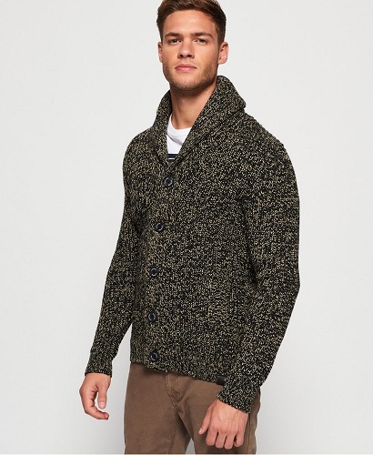 Mænds chunky cardigan