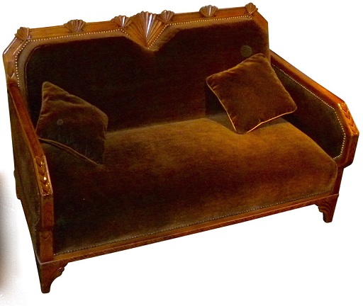 Art Deco kanapé szék
