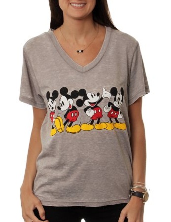 Disney T-shirt med V-hals