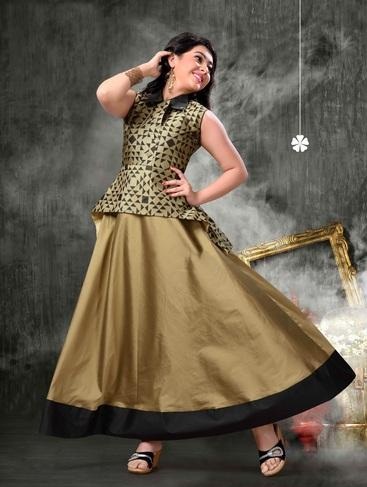 Indo Western kjole Frock