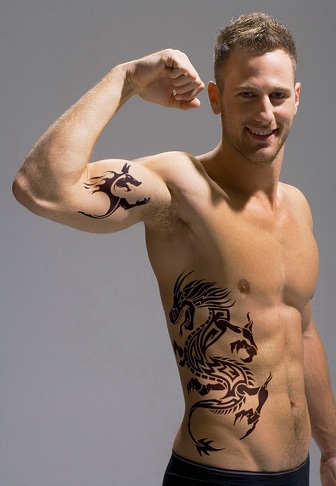 V line Arbejdstatoveringer