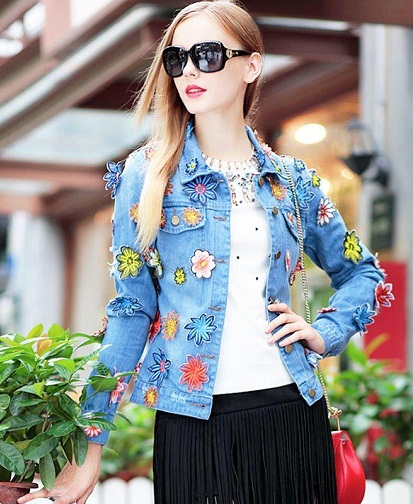 Blazer i denim