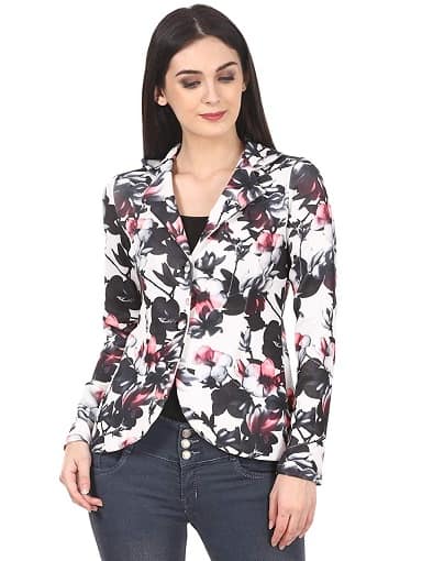 Party Wear Floral Blazer