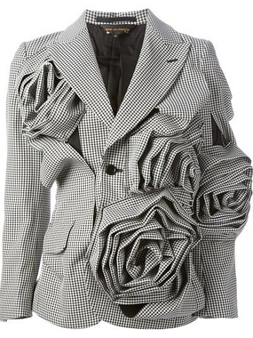 3d designet blomsterblazer