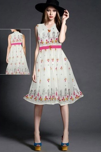 Moderne Party Wear Frock