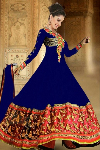 Trendy Party Wear Frock Design