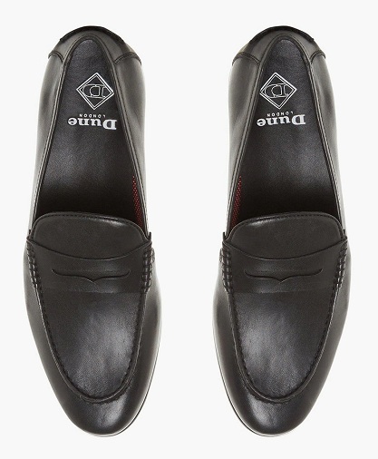 Texturált Penny Slip On Loafers