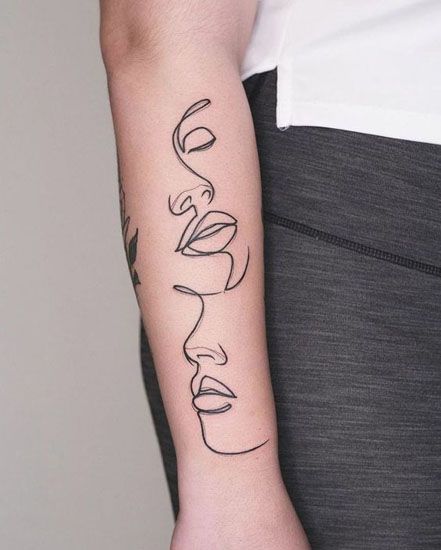 Bedste Gemini Tattoo Designs 2