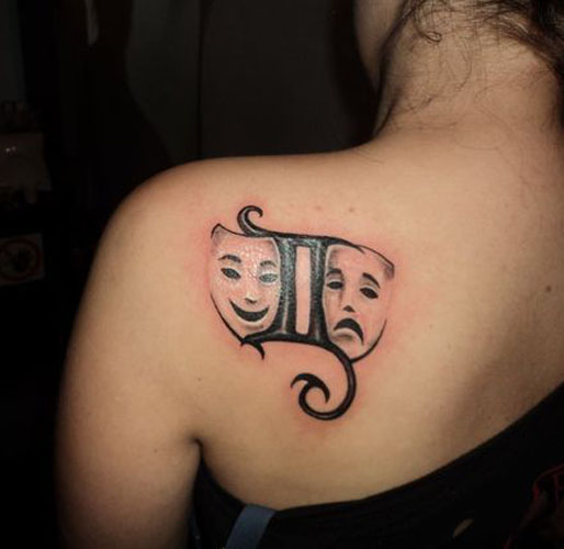 Bedste Gemini Tattoo Designs 7