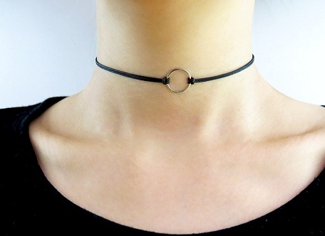 Hoop Pendel Choker