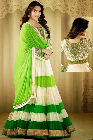 Paraplyskåret Anarkali Long Frock