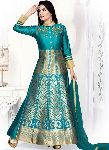 Banarasi Long Frock