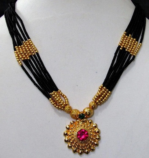 Indisk Long Mangalsutra Design