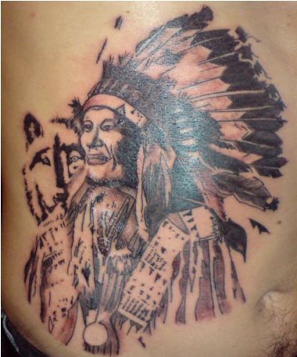 indiai törzsi tetoválások
