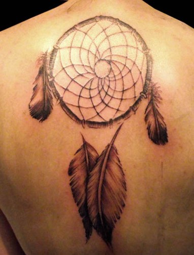 Indian Dream Catcher Tattoo Art