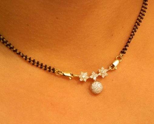 Halslængde Kort Mangalsutra