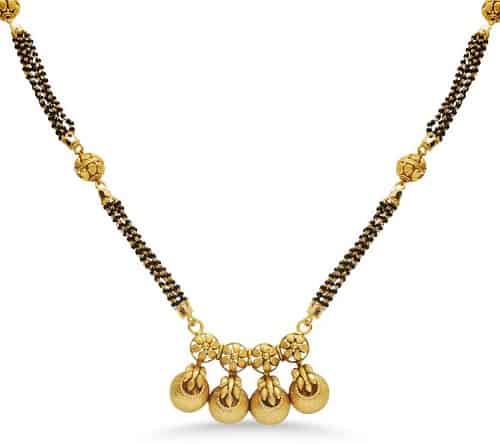 22k guld nordindisk mangalsutra