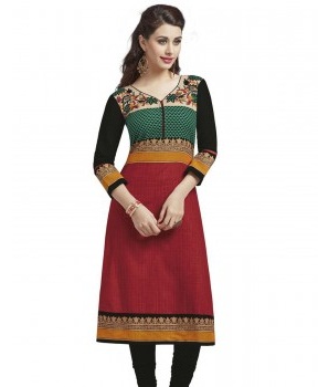Lycra Overlay Kurta