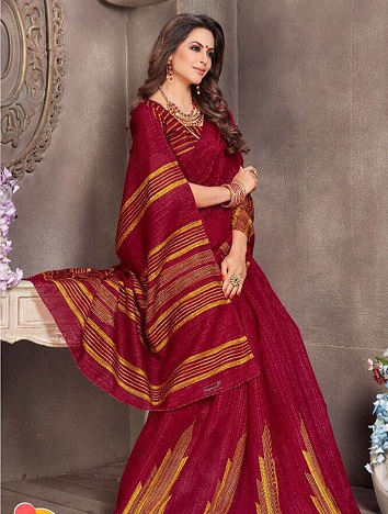 Jute Linen Sarees