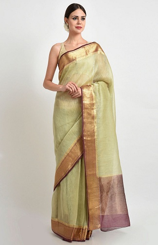 Banarasi Linen Sarees