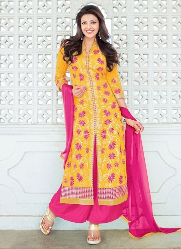 Georgette Palazzo Salwar Suit