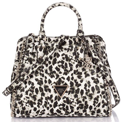 Leopard print taske