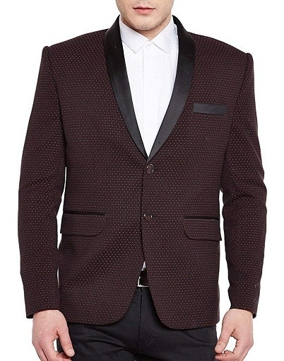 Herre Velvet Blazer Nyeste mode