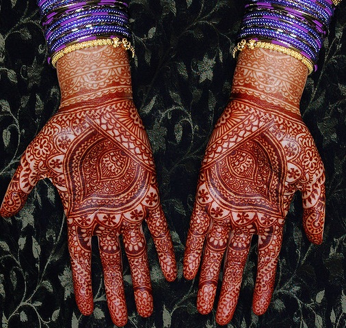 Kalash Theme Marwari Mehndi Design