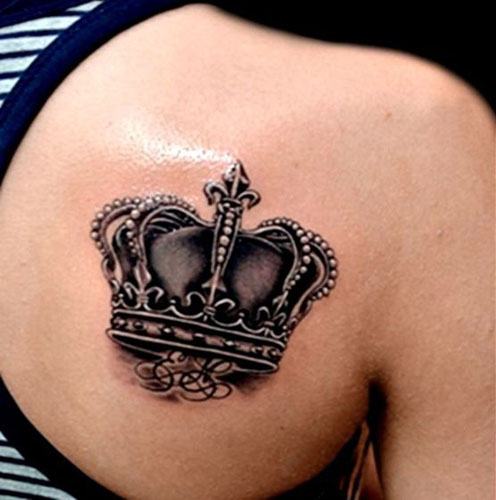 Crown Tattoo Designs 1
