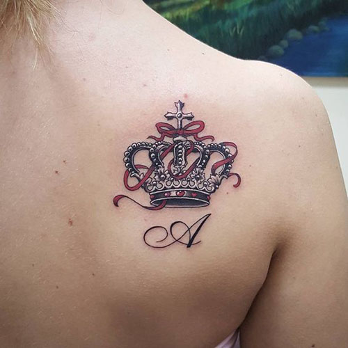 Crown Tattoo Designs 5