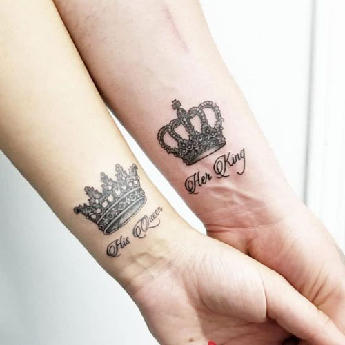 Crown Tattoo Designs 8