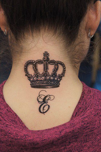 Crown Tattoo Designs 10