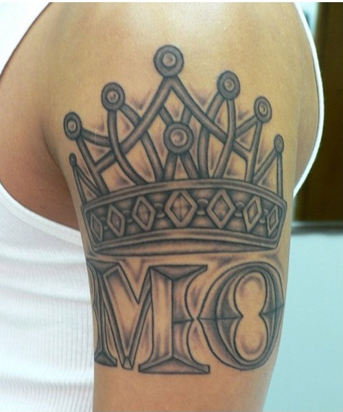 King Crown tatovering