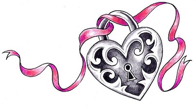 Heart Tattoo Love Lockets