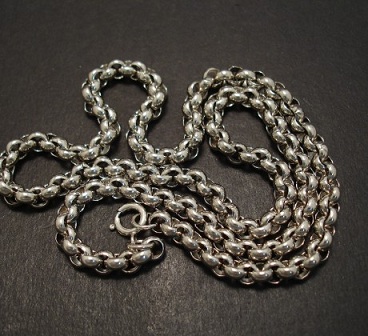 Vintage halskæde i sølv