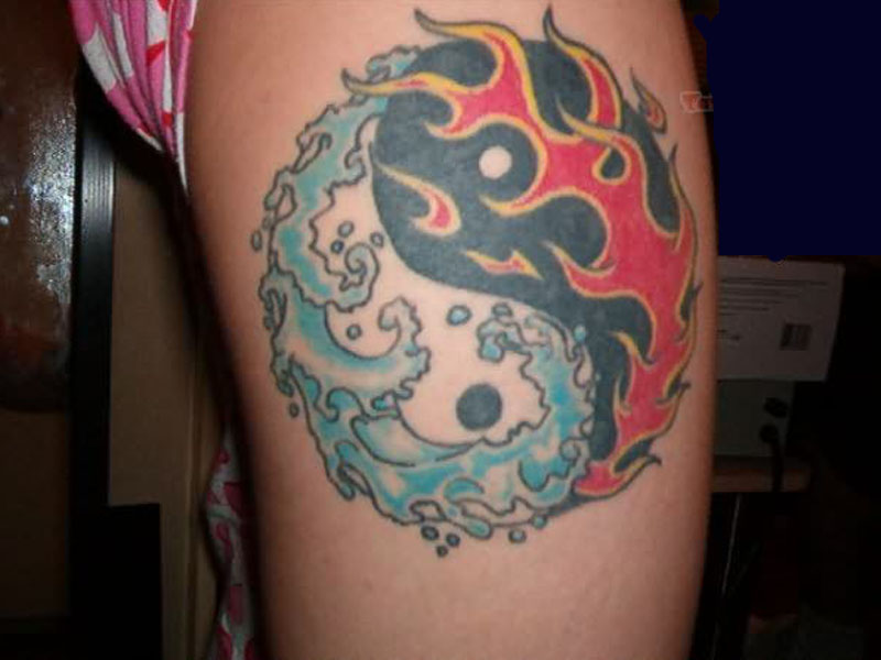 Unikke Yin Yang Tattoo Designs