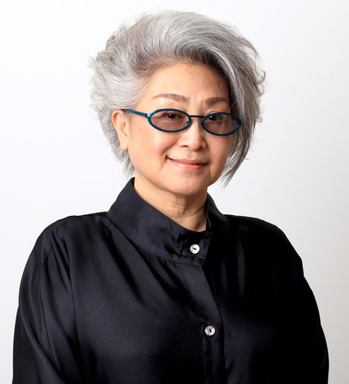 Smart japansk håridé til ældre kvinder