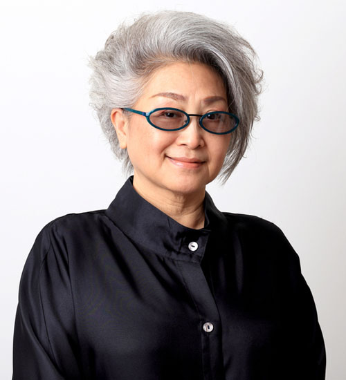 Smart japansk håridé til ældre kvinder