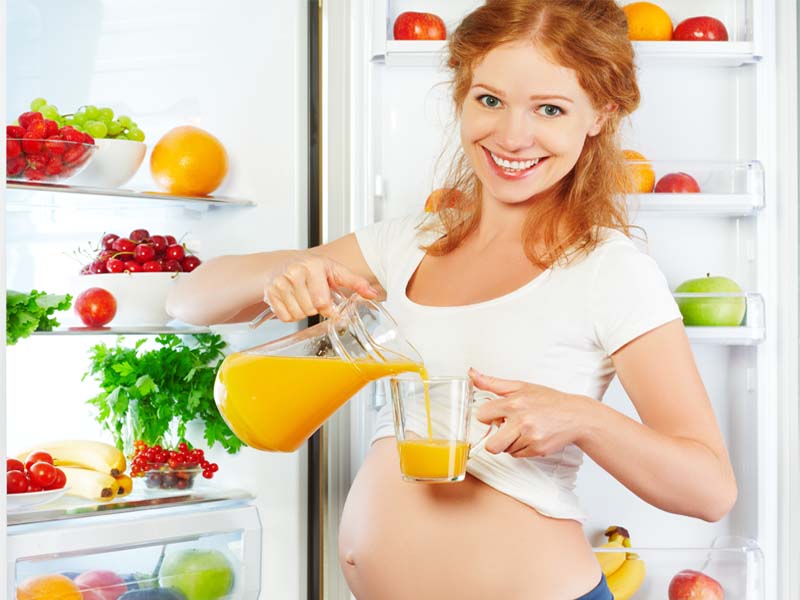 Bedste valg af frugt at spise under graviditeten