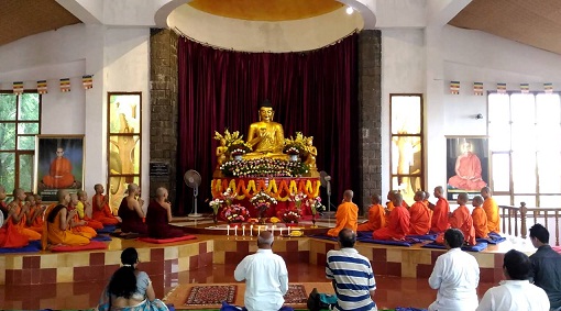 Buddha -templet i Hyderabad