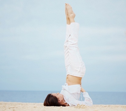 Hvad Yoga skal undgås, når man er gravid Salamba Sarvangasana