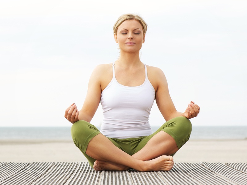 Yoga udgør at undgå under graviditet