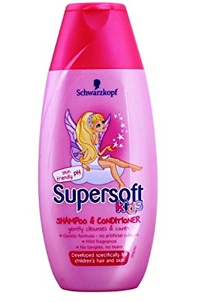 Schwarzkopf Supersoft Kids bőrbarát pH sampon