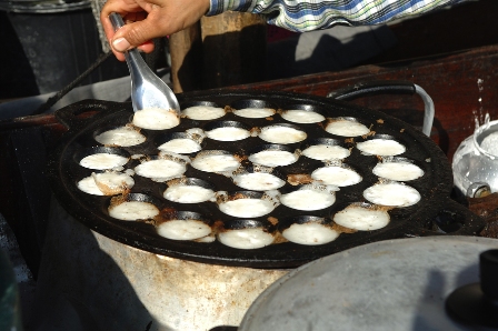 Thai grillet pandekage